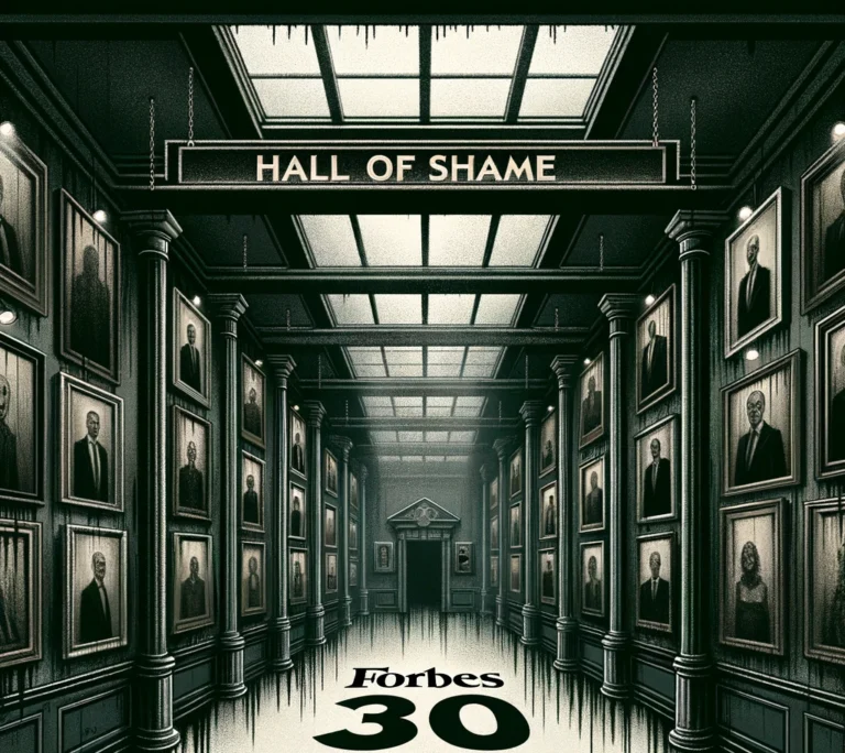 Forbes’ 30 Under 30 “Hall of Shame”
