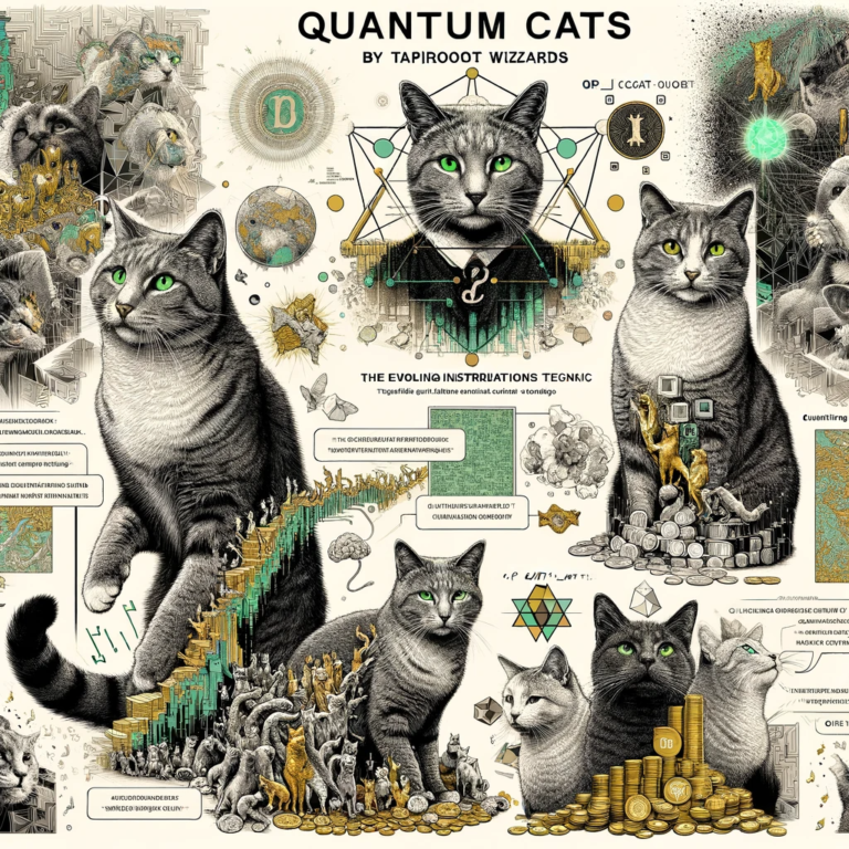 Taproot Wizards Unveils Quantum Cats on Bitcoin Blockchain