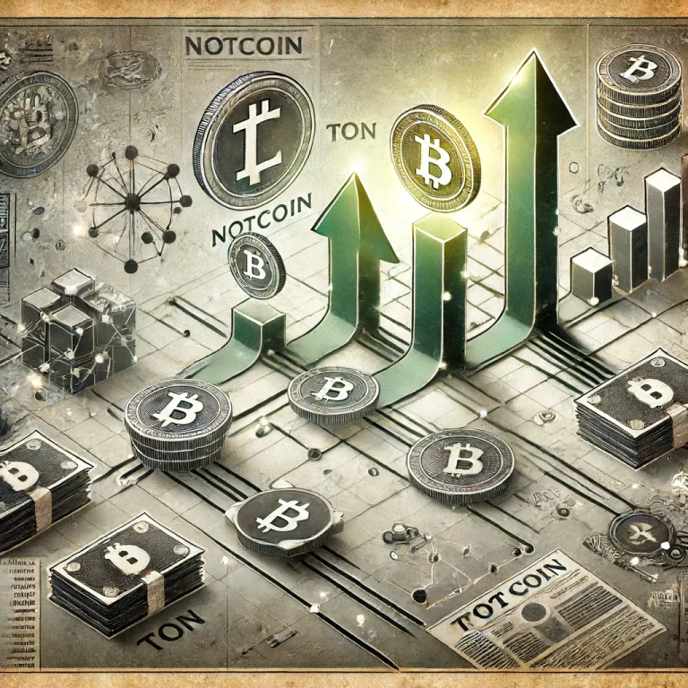 Notcoin Leads Crypto Surge as TON Rivals Ethereum