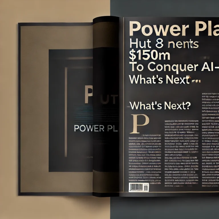 Power Play: Hut 8 Nets $150M to Conquer AI—What’s Next?
