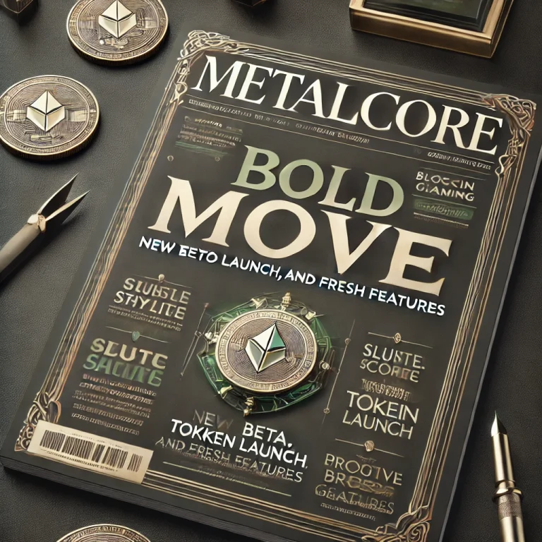MetalCore’s Bold Move: Token Launch, and Fresh Features