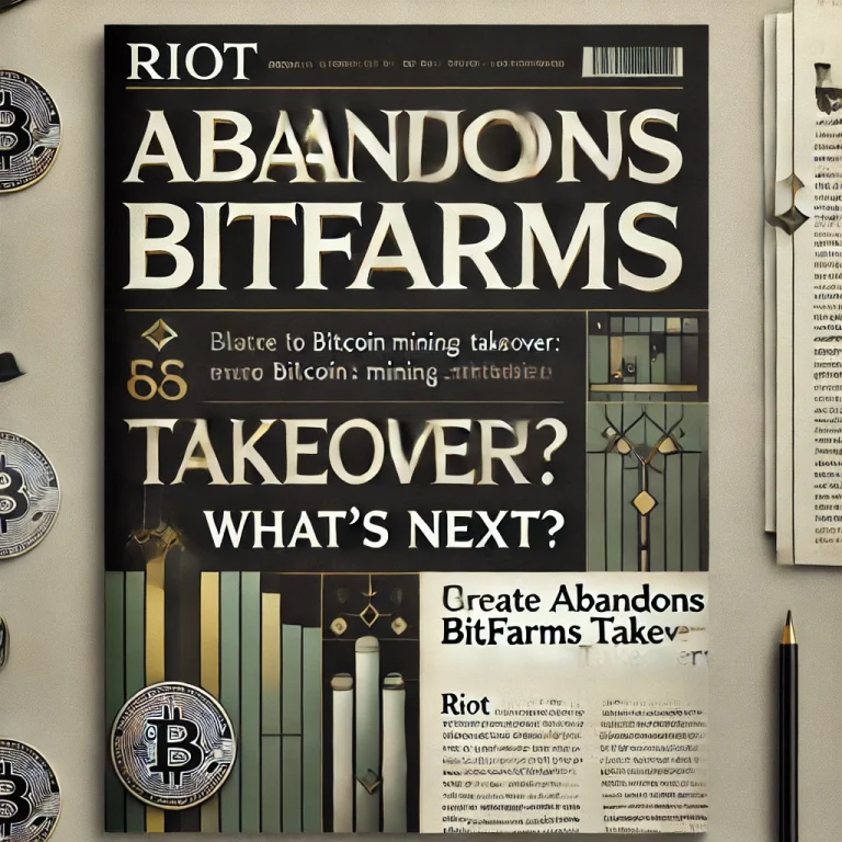 Riot Abandons Bitfarms Takeover: What’s Next?