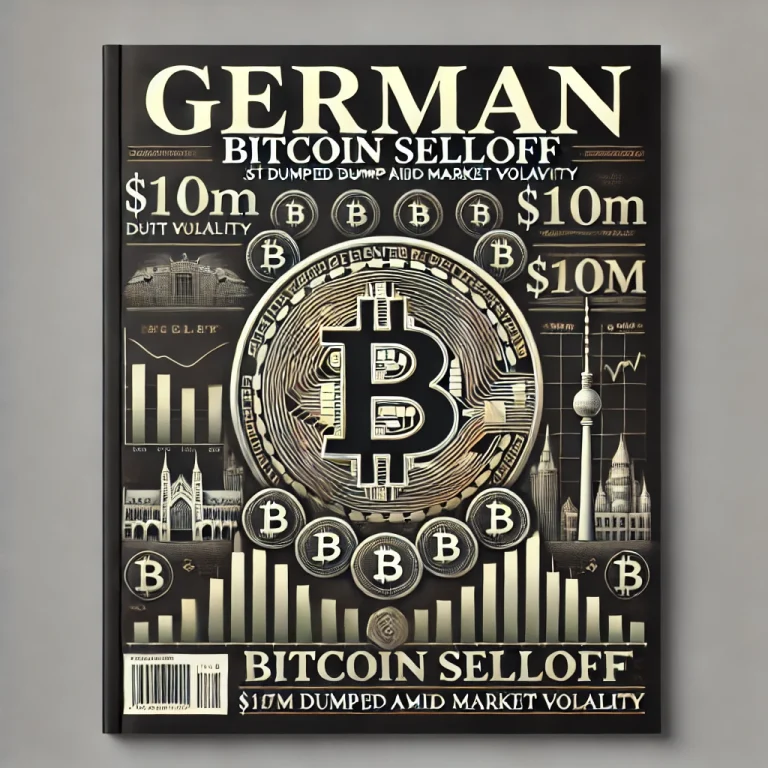 German Bitcoin Selloff: $170M Dumped Amid Market Volatility