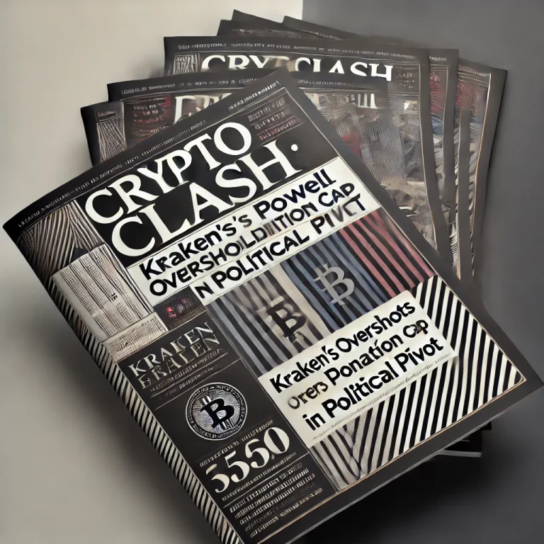 Crypto Clash: Kraken’s Powell Overshoots Donation Cap in Political Pivot