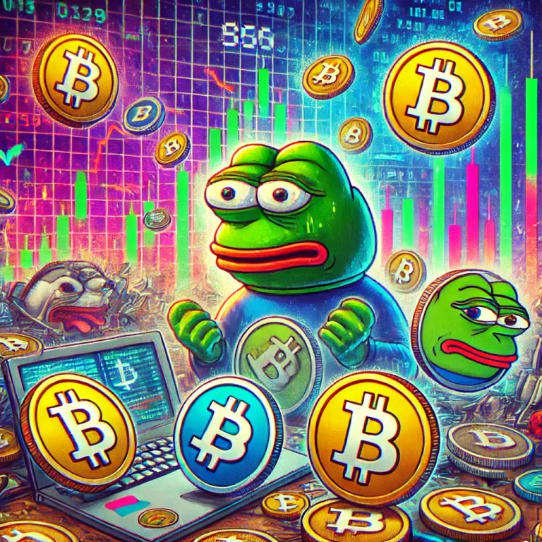 Turbulence in Meme Coin Market: Bonk, Pepe, and Brett Lead Losses