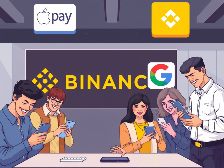 Binance Adds Apple Pay, Google Pay