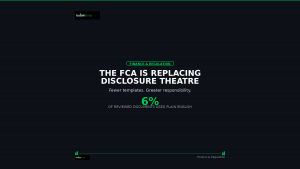 Financial Conduct Authority investment disclosure reform: only 6% of reviewed documents used plain English