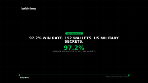 Prediction Markets’ Dirty Secret: 152 Crypto Wallets That Bet Like They Had the Pentagon on Speed Dial
